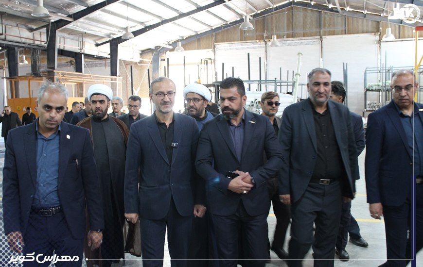 بازدید رئیس کل محترم دادگستری استان خراسان جنوبی  و هیئت همراه از کارخانه مهراس کویر